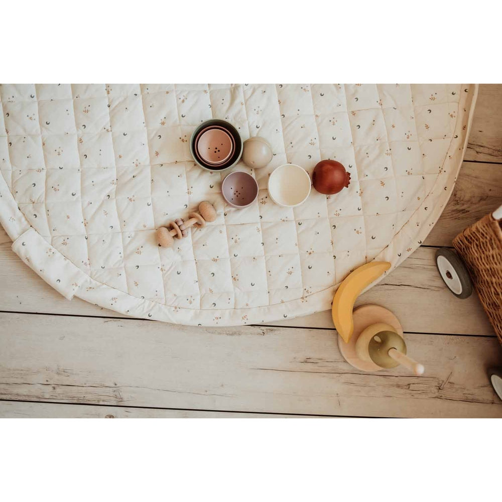 Play&Go Tapis de jeu 3 en 1 - doux bio - lune
