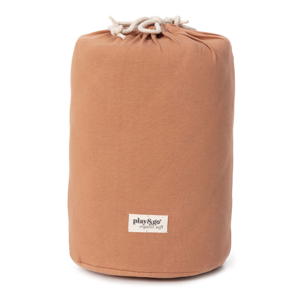 PLAY&GO TAPIS DE JEU 3-EN-1 - SOFT ORGANIC - BRUN FAUVE