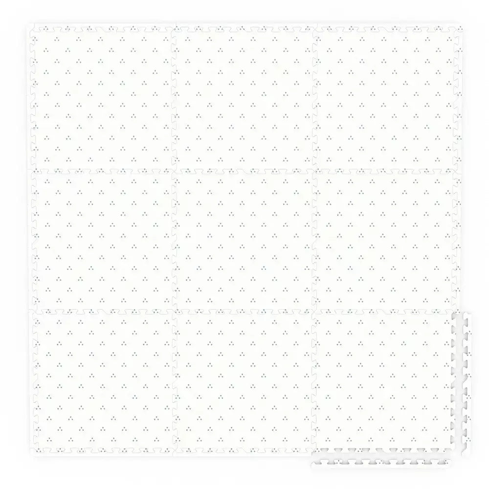 PLAY&GO tapis de jeu puzzle - EEVAA puzzle 2-en-1 tapis de puzzle/boîte de rangement - nombres/points
