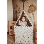 Play&Go Tapis de jeu puzzle - Eevaa 2 en 1 tapis puzzle/boîte de rangement - Alphabet/Terrazzo