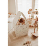 Play&Go Tapis de jeu puzzle - Eevaa tapis puzzle 2-en-1/boîte de rangement - Village/Terrazzo