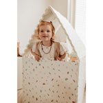 Tapis de jeu puzzle Play&Go - Eevaa tapis puzzle 2-en-1/boîte de rangement - Village/Terrazzo