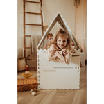 Tapis de jeu puzzle Play&Go - Eevaa tapis puzzle 2-en-1/boîte de rangement - Ferme | Mousse