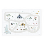 Tapis de jeu puzzle Play&Go - Eevaa puzzle 2-en-1/tapis de rangement - Ferme | Mousse