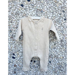 Poetree Kids Olivia Combinaison bébé côtelée - Sable