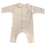 Poetree Kids Olivia grenouillère bébé côtelée - sable