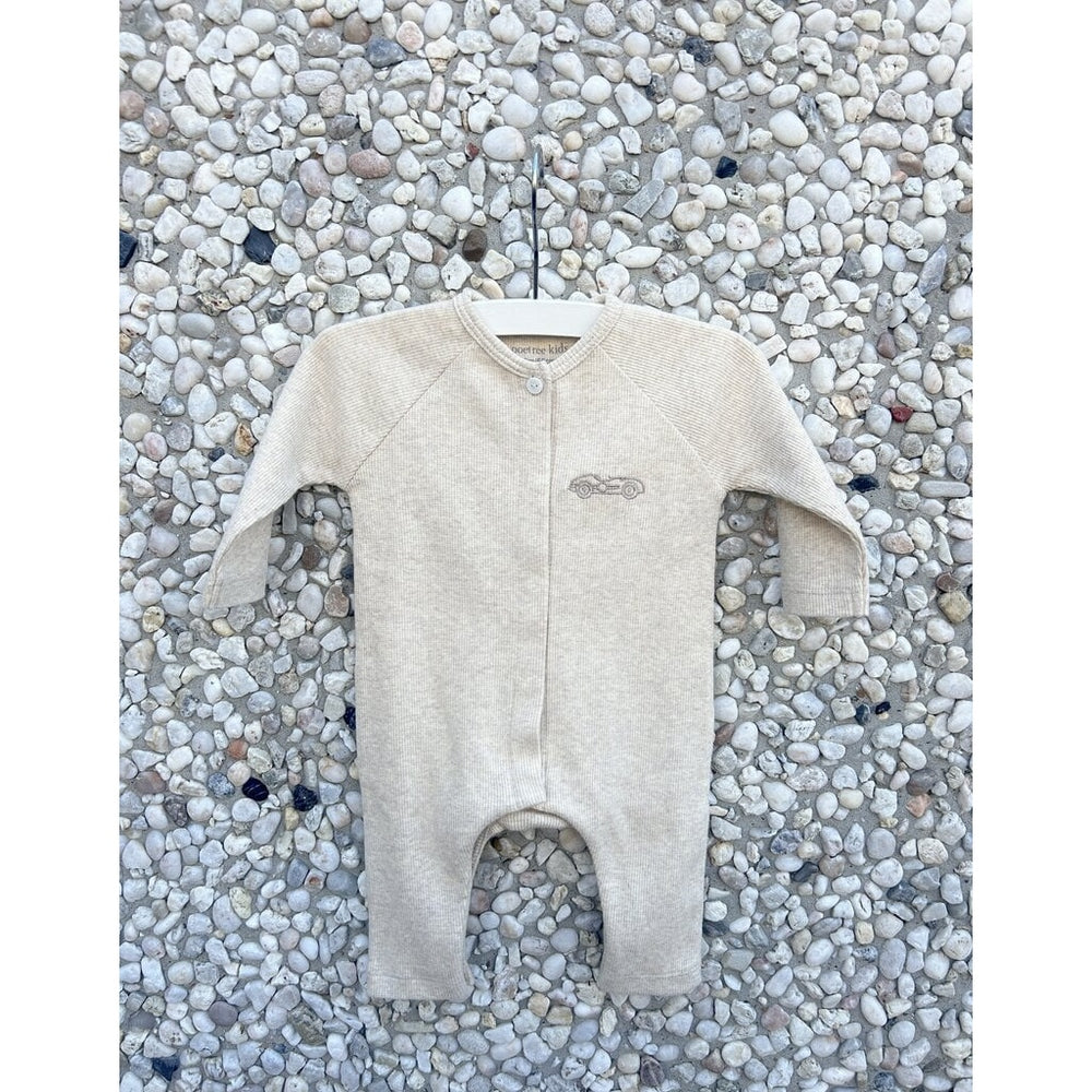 Poetree Kids Ollie Combinaison bébé côtelée - Sable