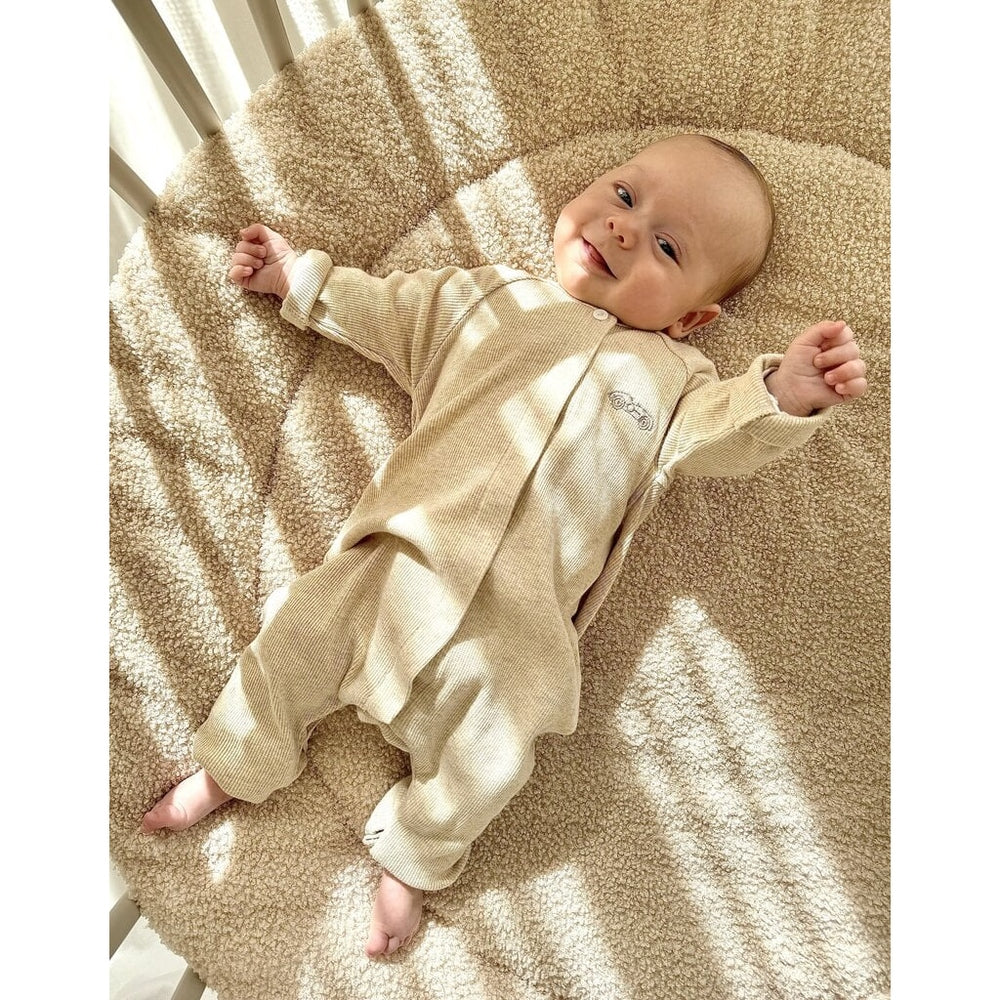 Poetree Kids Ollie Combinaison bébé côtelée - Sable