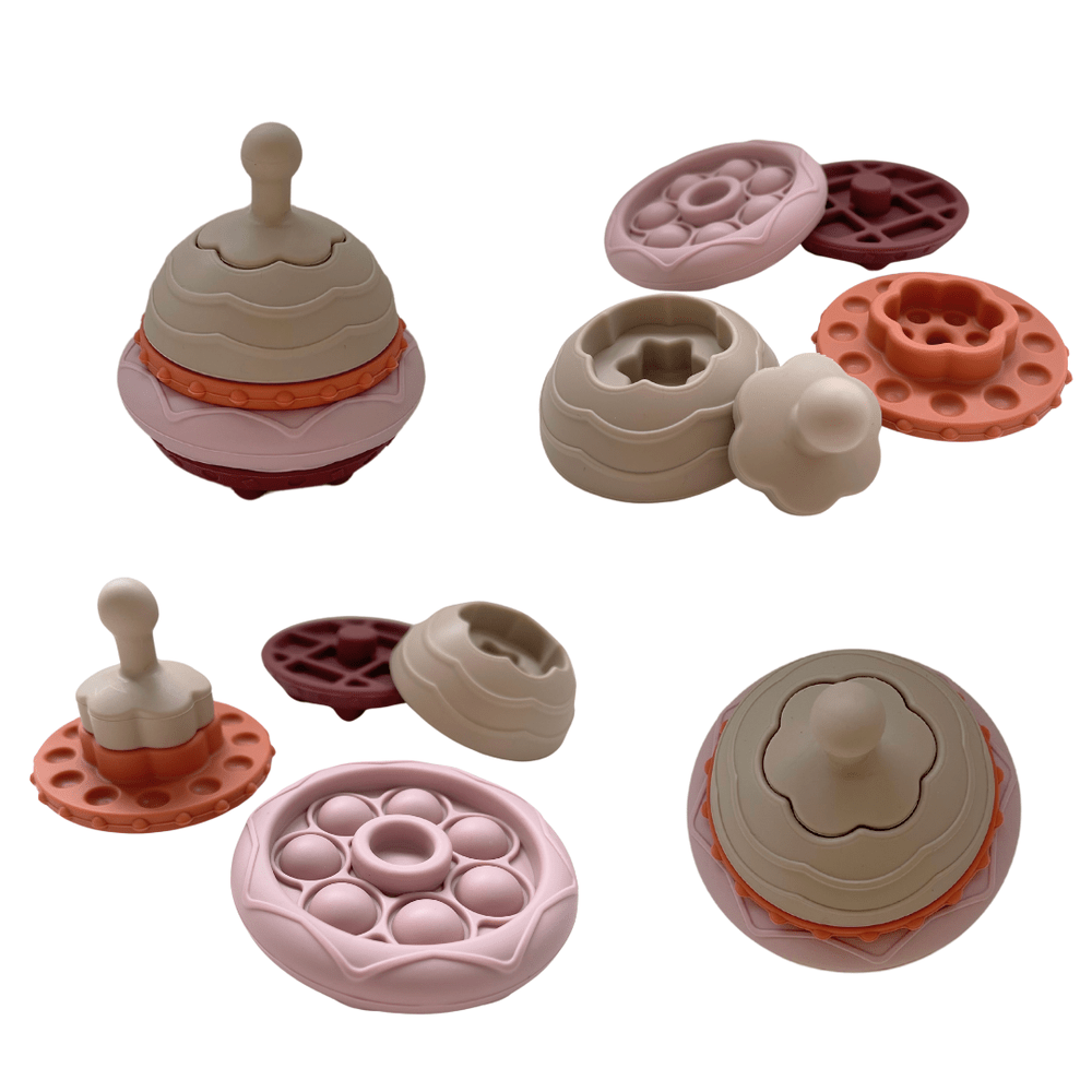 Qormi set de jeu | OVNI et voiture | Beige