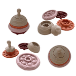 Qormi set de jeu | OVNI et voiture | Beige