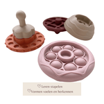 Qormi set de jeu | OVNI et voiture | Beige