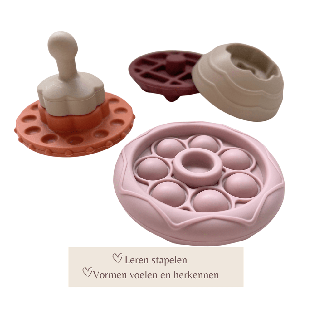 Qormi set de jeu | OVNI et voiture | Beige