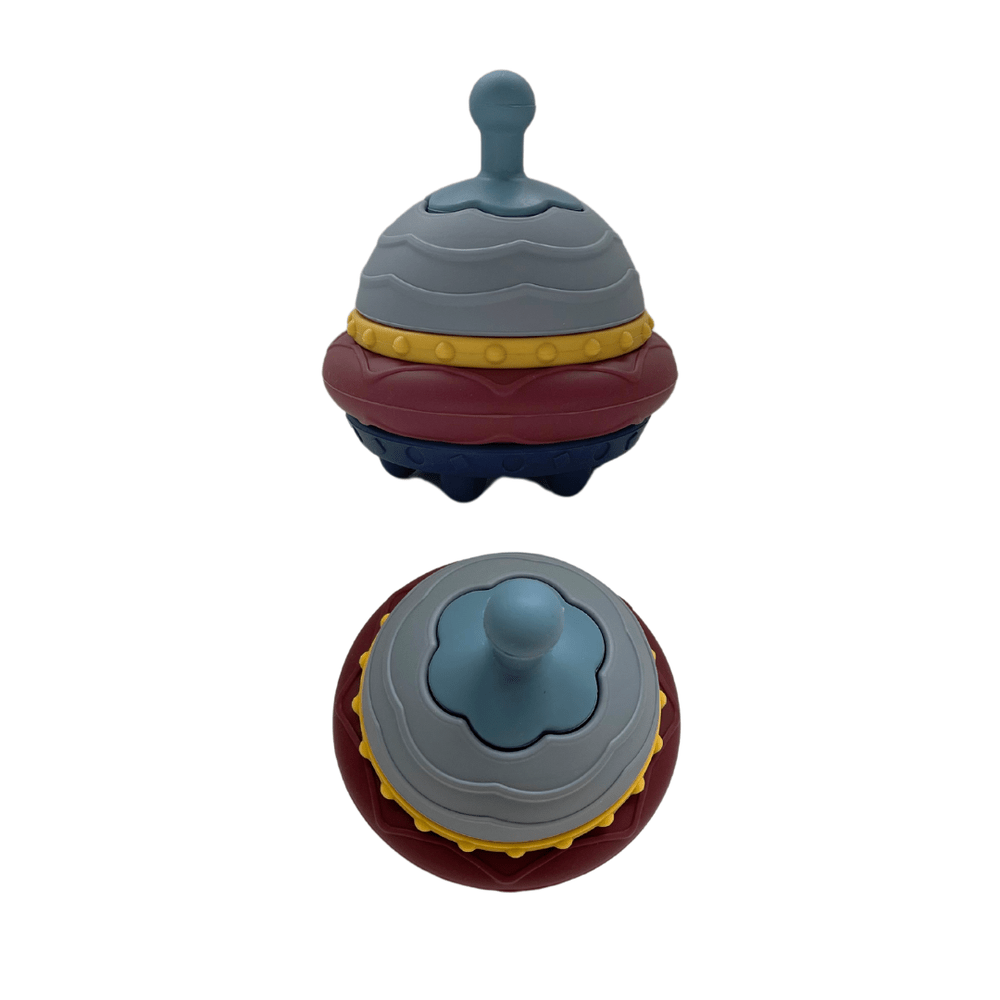 Qormi coffret de jeu | OVNI et voiture | Bleu