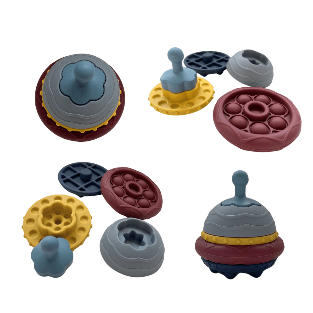 Qormi coffret de jeu | OVNI et voiture | Bleu