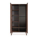 Armoire Quax Ashi à deux portes - Châtaigne