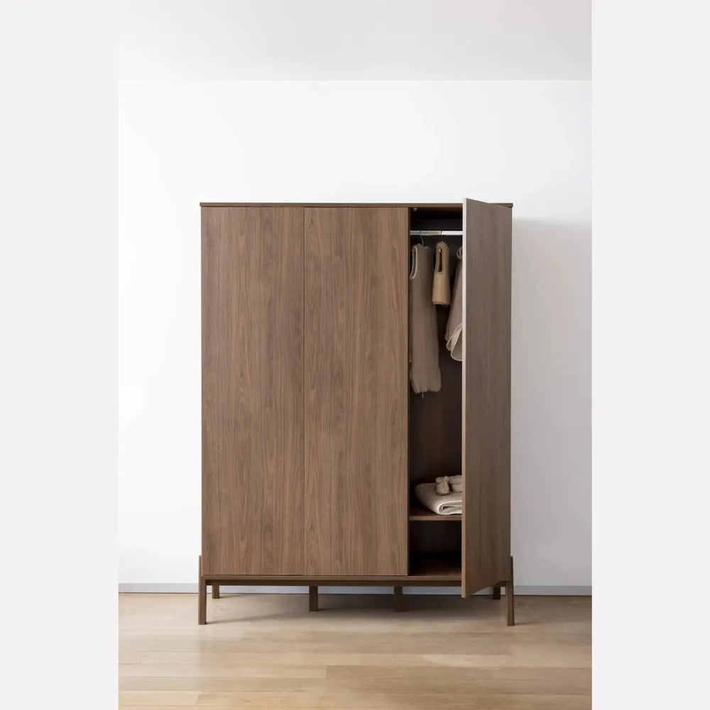 Quax Ashi armoire XL 3 portes - Châtaigne