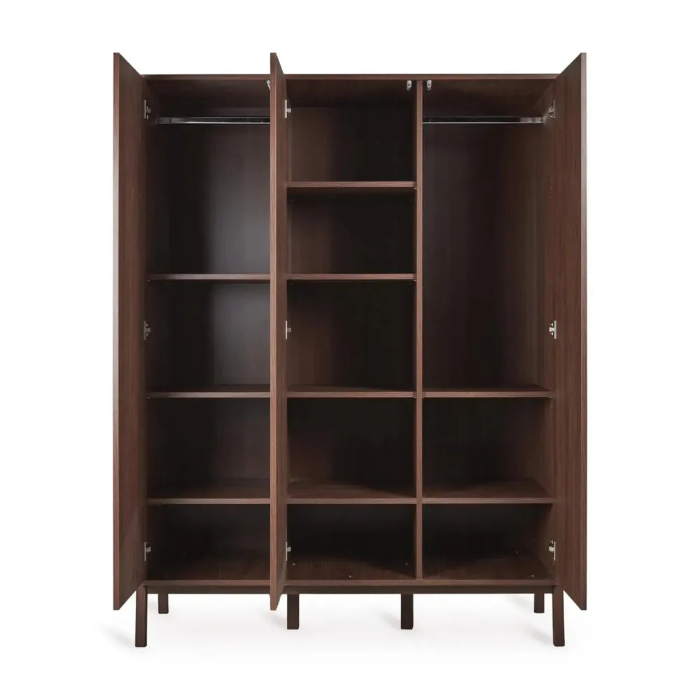 Quax Ashi Armoire XL à trois portes - Châtaignier