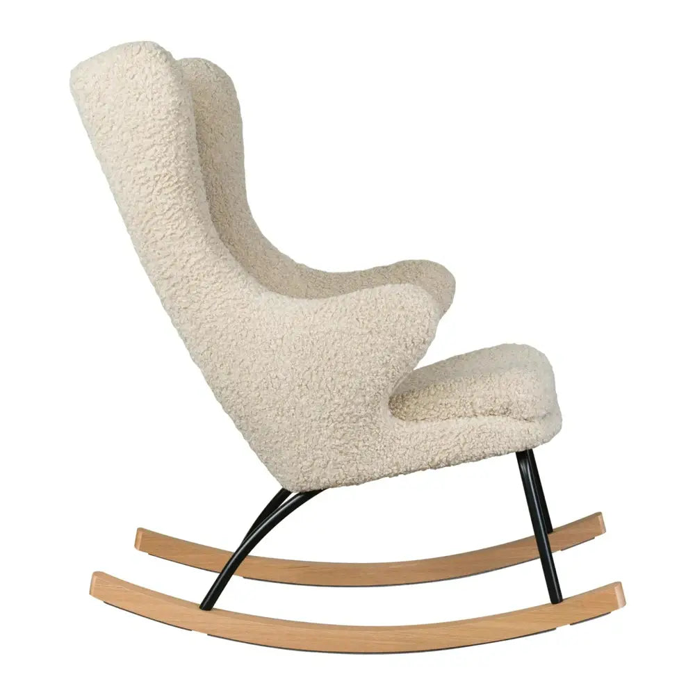 Quax fauteuil à bascule de luxe pour adulte - sheep