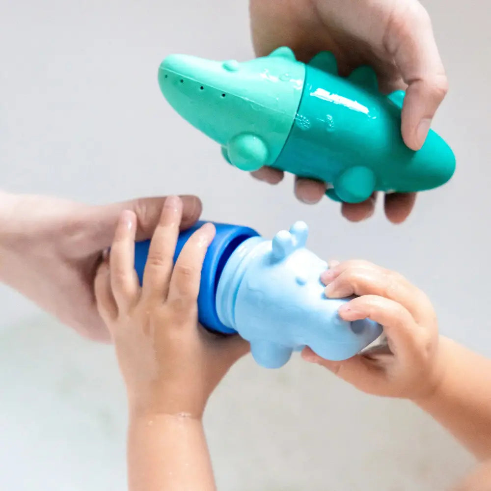 Jouet de bain Quut Squeezi Croco | Jouets de bain
