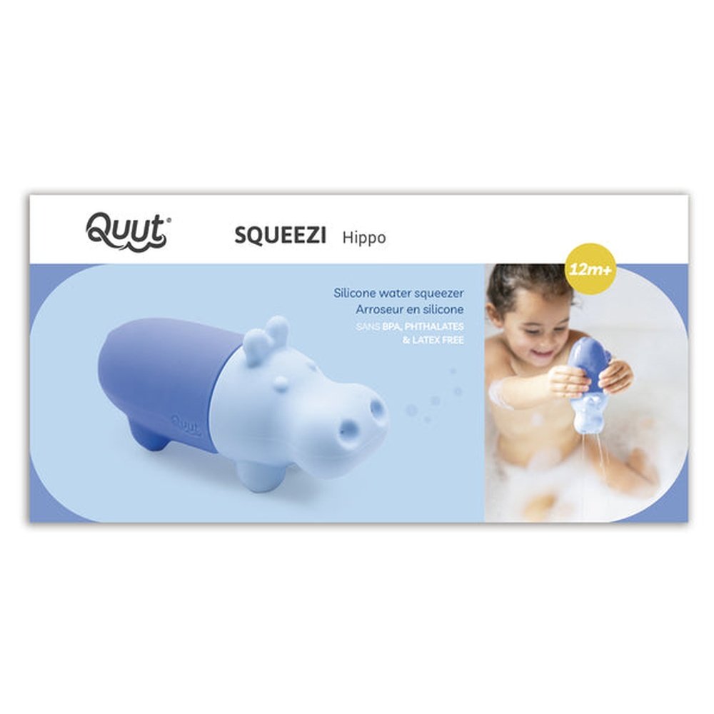 Jouet de bain Quut Squeezi Hippo | Jouets de bain