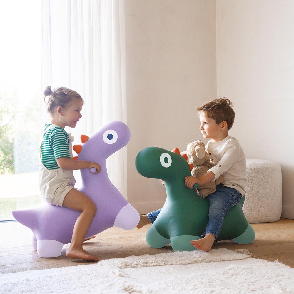 Hoppi - Dino rebondissant - Vert