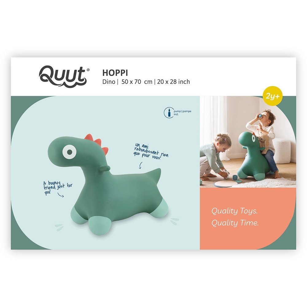Hoppi - Dinosaure rebondissant - Vert