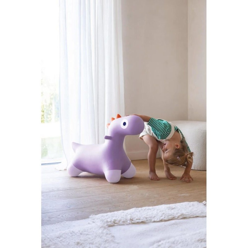 Hoppi - Dino rebondissant - Lilas
