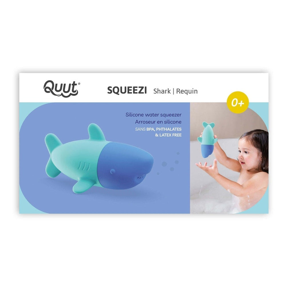 Quut Jouet de bain Squeezi Shark | Jouets de bain
