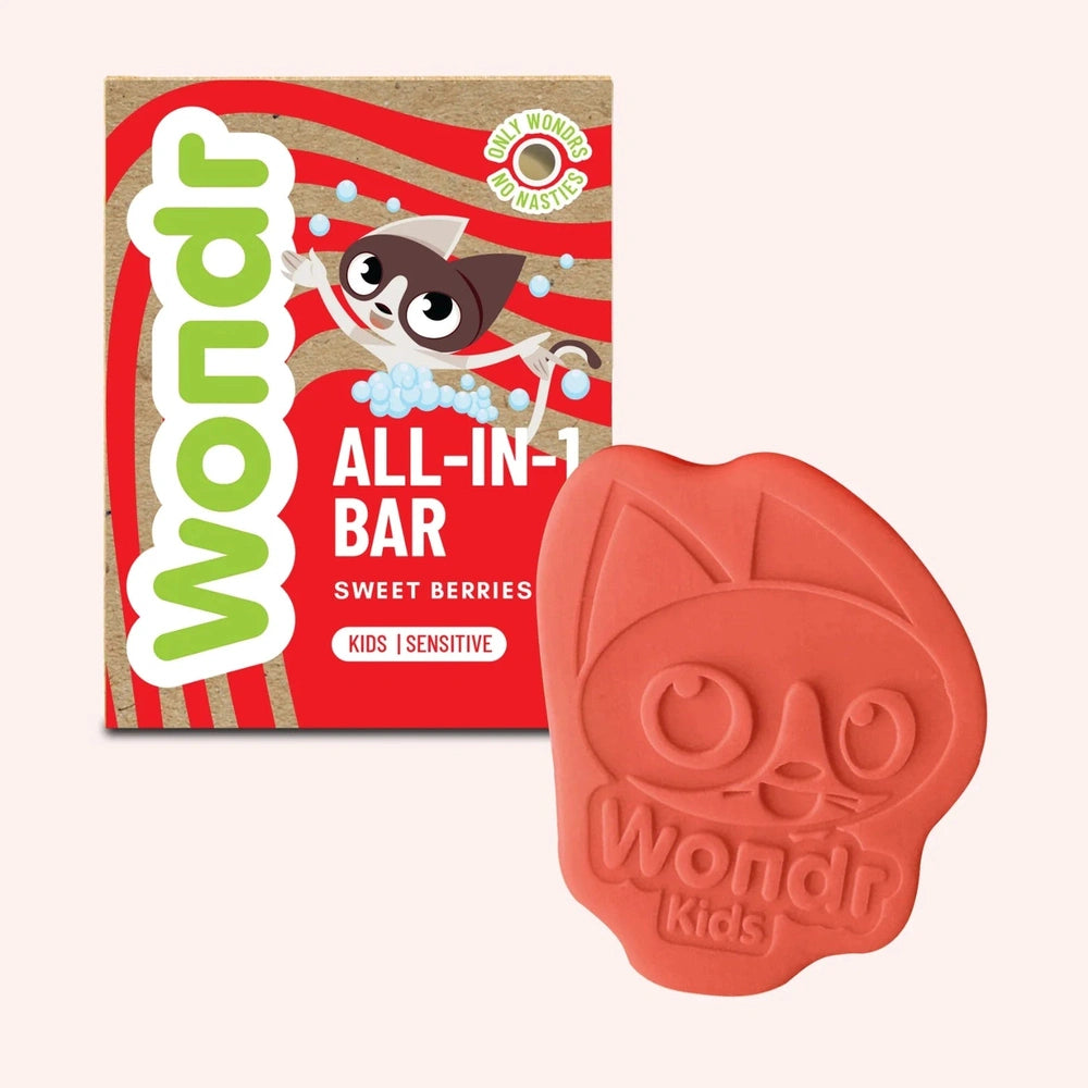 Wondr Sweet Berries | Barre pour enfants Sensitive | Barre tout-en-1