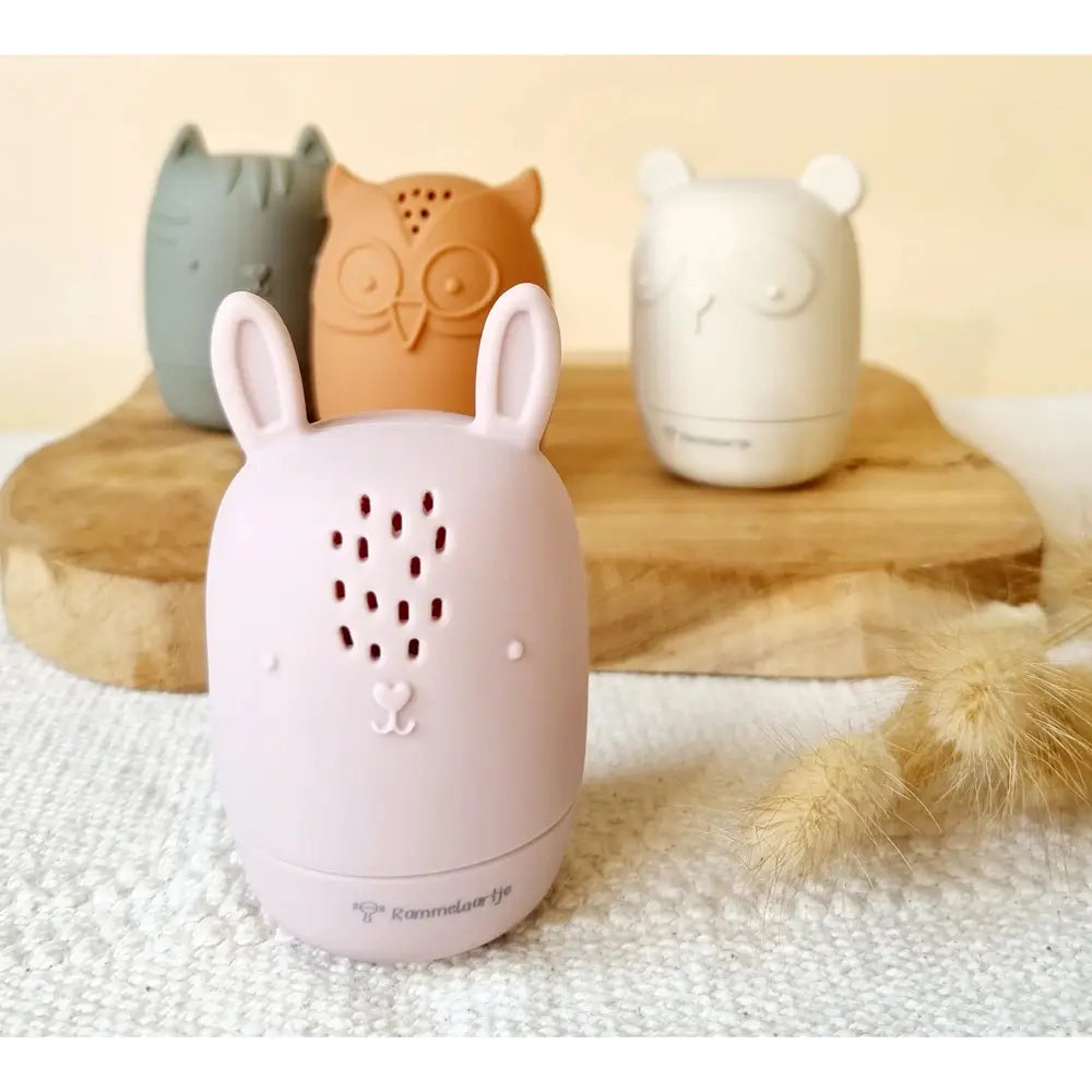 Set de 4 jouets de bain en silicone - Tons terreux