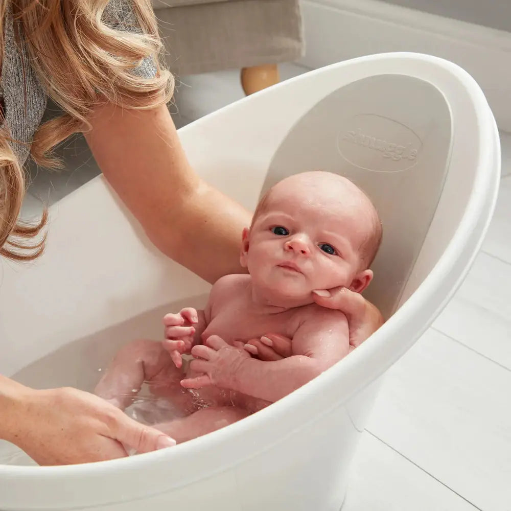 Baignoire Shnuggle - blanc/gris