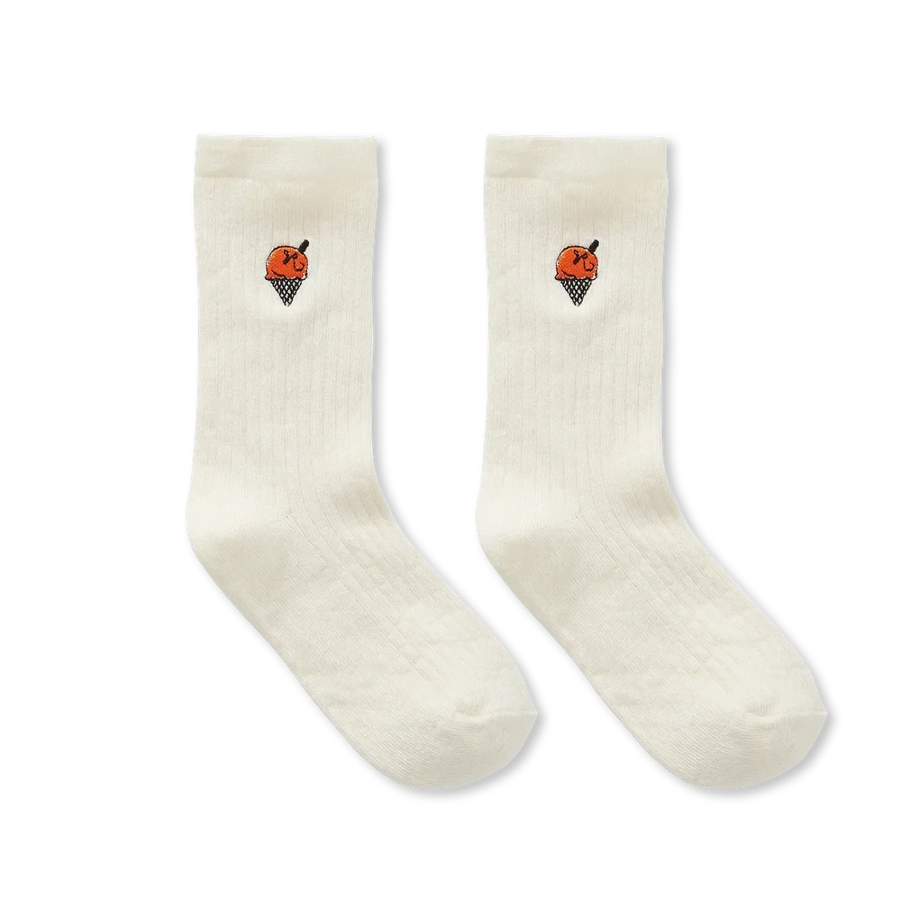 Sproet en Sprout Chaussettes Ice Cream Blanc cassé