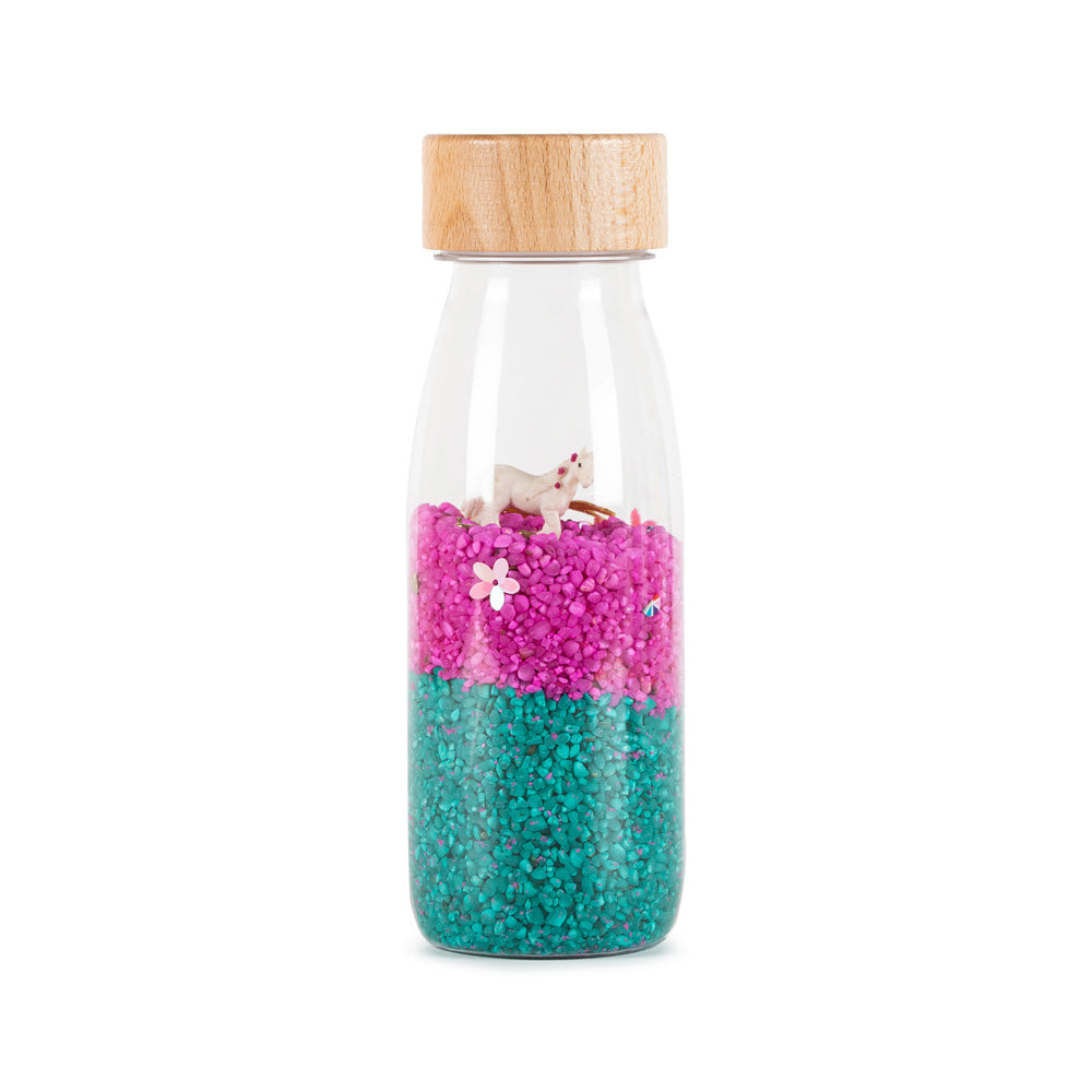 Petit Boum Bouteille sensorielle licorne