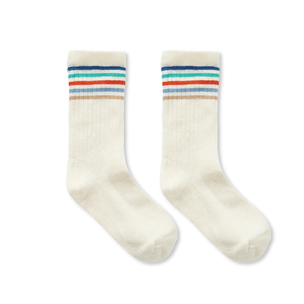 Sproet en Sprout chaussettes de sport blanc cassé / bleu