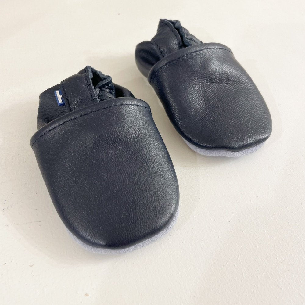 Petits chaussons Babysoft - bleu marine