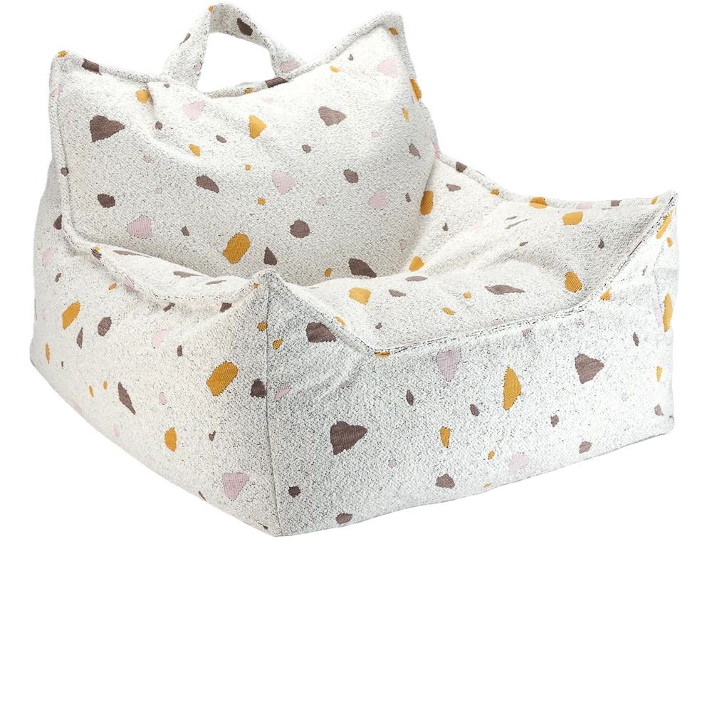 Fauteuil pouf WigiWama - Terrazzo Marble