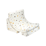 Fauteuil Wigiwama - Moon Chair - Marbre terrazzo