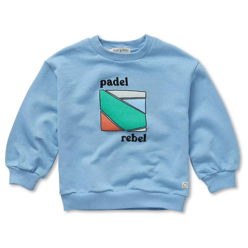 Sproet en Sprout sweatshirt Padel Rebel Forever Blue