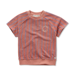 Sproet en Sprout Sweat-shirt raglan à manches courtes Rose Dawn