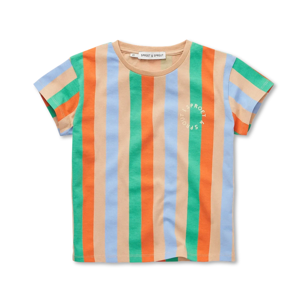 T-shirt Sproet en Sprout à rayures verticales