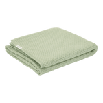 Little Dutch Couverture de berceau tricotée Pure Sage