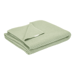 Little Dutch Couverture de berceau tricotée Pure Sage
