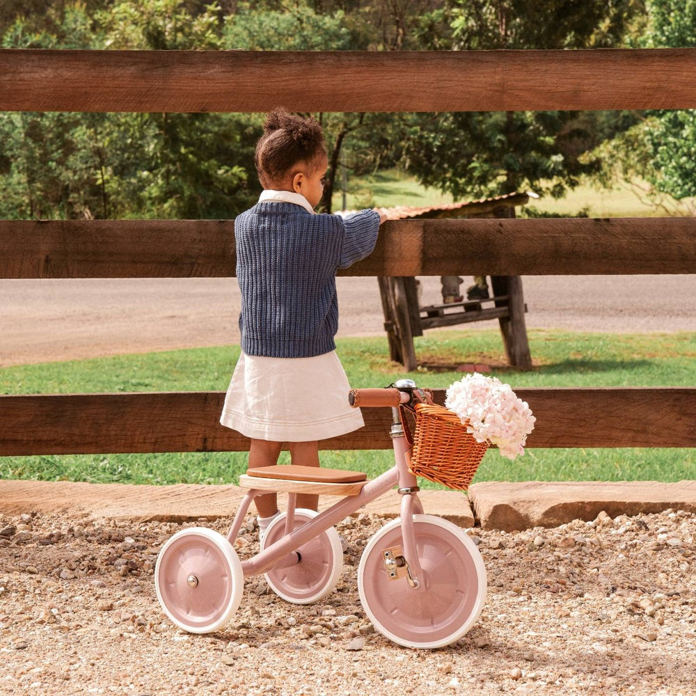 Banwood Tricycle vintage / Trike vintage - rose poudré
