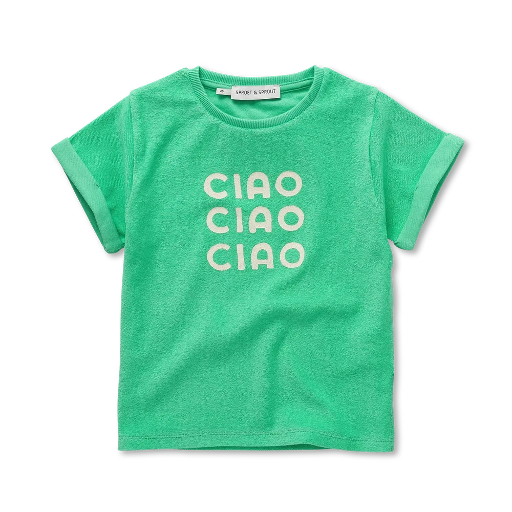 Sproet en Sprout T-shirt en éponge Ciao