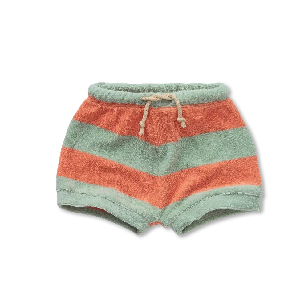 Shorts bébé en tissu éponge à rayures Sproet et Sprout