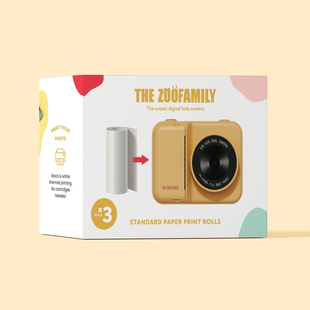The Zoofamily rouleaux de recharge Paper Print 3x