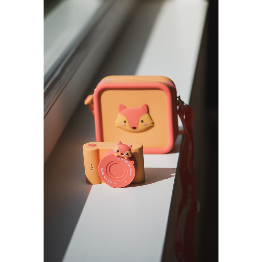 L’étui appareil photo en silicone Zoofamily - Renard