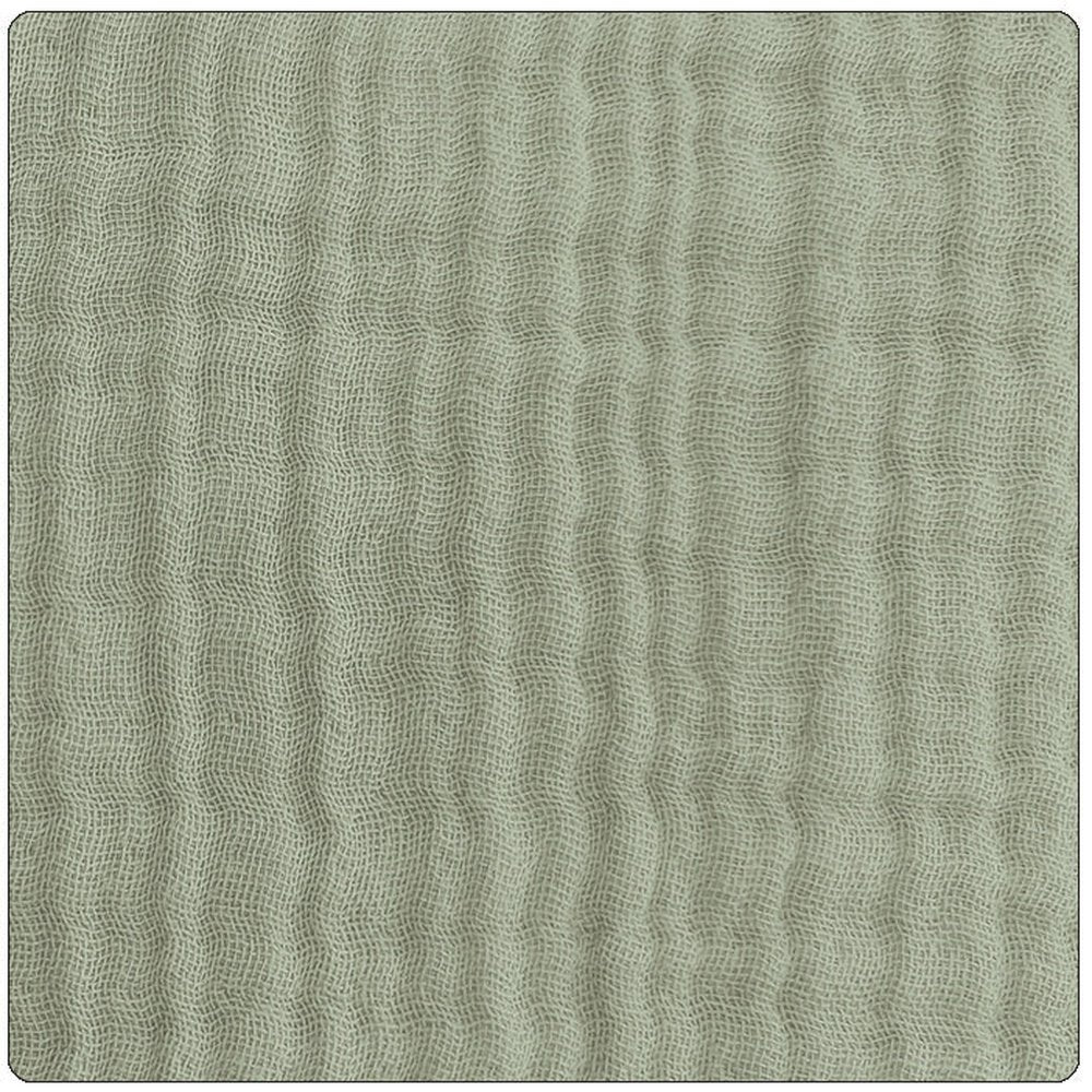 Coussin d’allaitement Theraline Original en mousseline sauge
