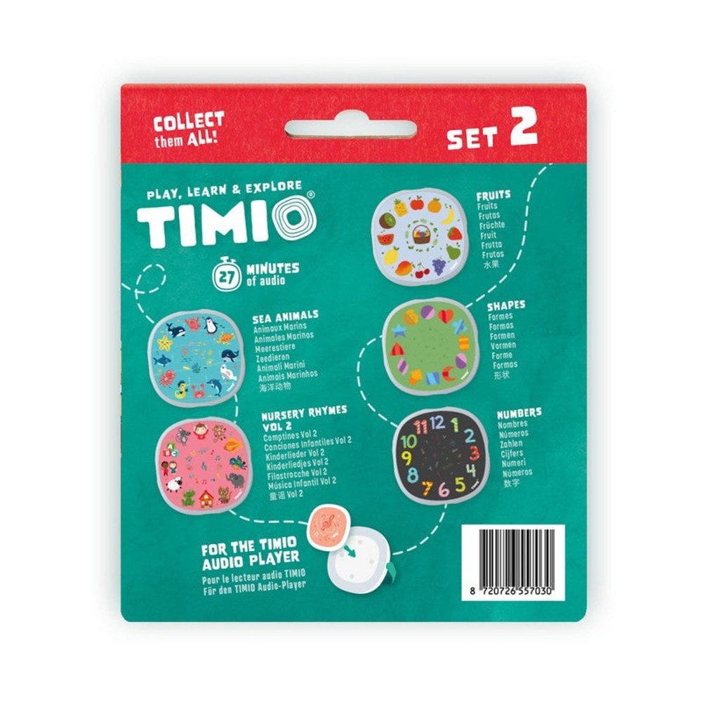Pack de disques 2 pour Timio Player I