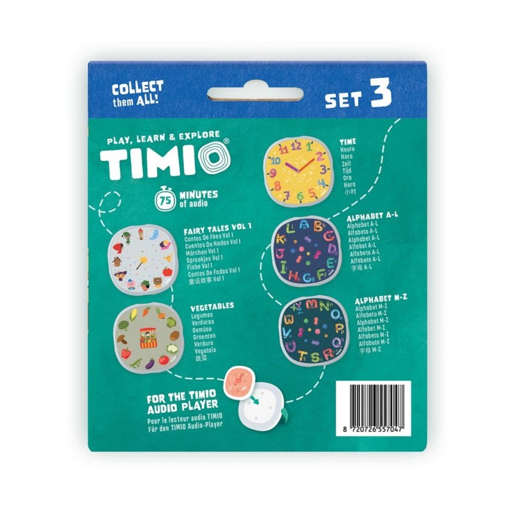 Timio Lecteur I Pack de disques 3